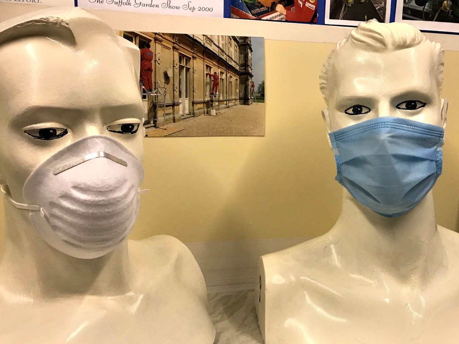 Reusable Hydrophobic Triple layer Face Mask